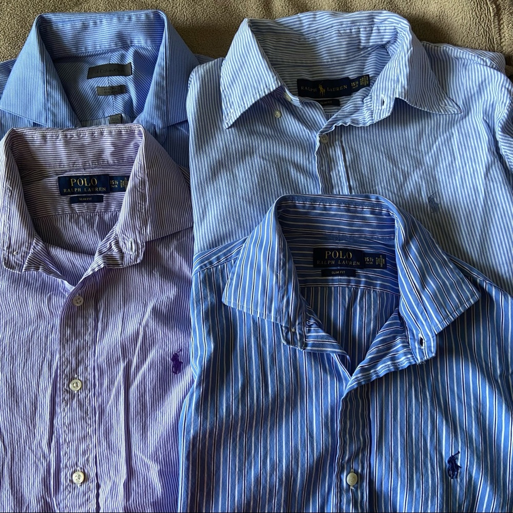 Mens Long Sleeve Button Down Dress Shirts